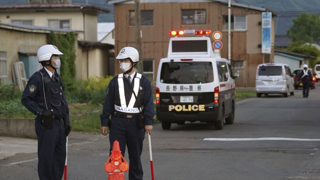 3 dead after attack in central Japan; suspect with rifle and knife holed up in building