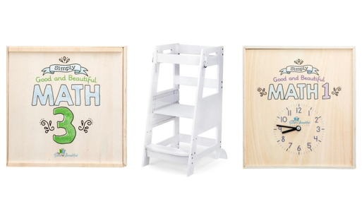 Health Canada has recalled Eccles step stools due to a fall hazard and The Good and the Beautiful Math 1 and Math 3 boxes with metallic whiteboards due to a laceration hazard (Photo: Health Canada)