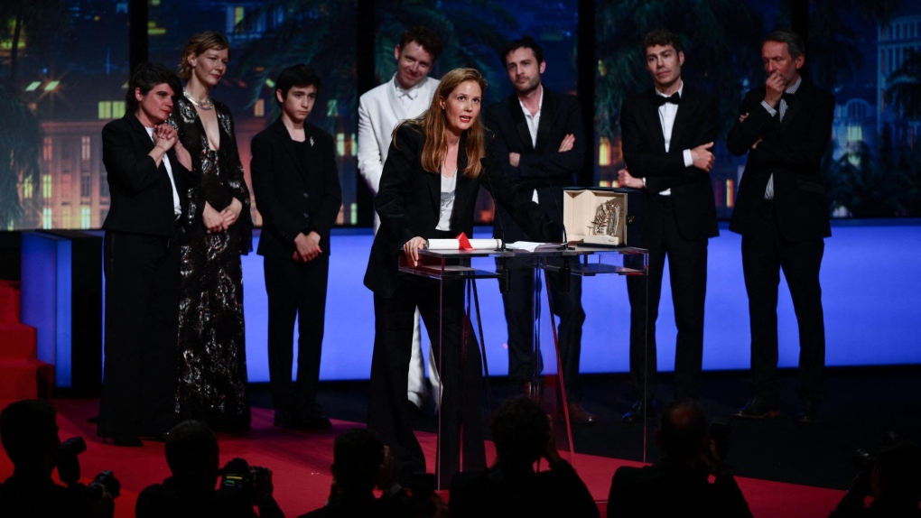 French film director attacks Macron during Palme d’Or acceptance speech