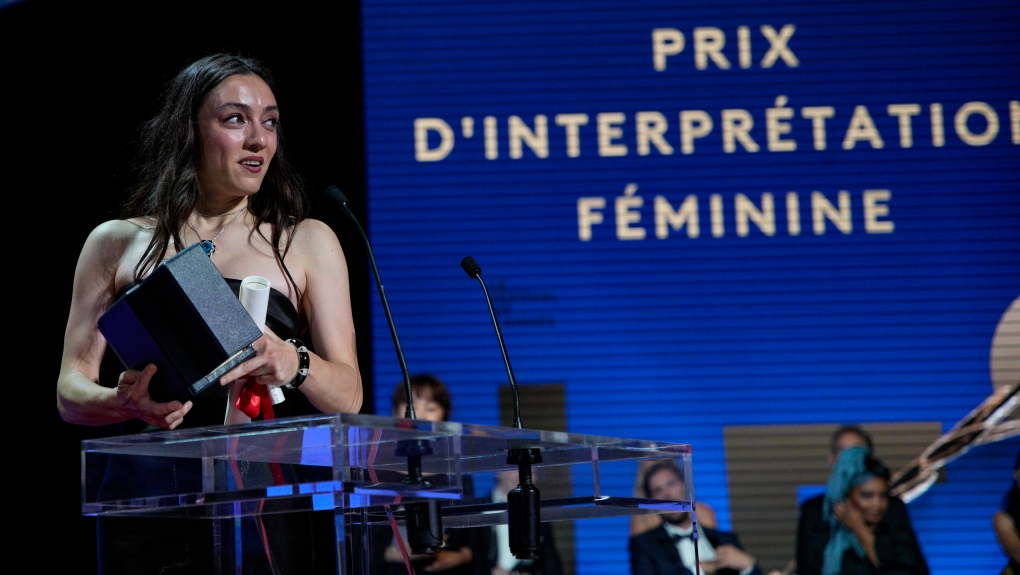 Best actress at Cannes returns to polarized Turkiye on runoff day