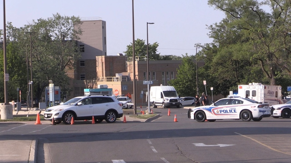 Pedestrian suffers life-threatening injuries after crash at Victoria Hospital