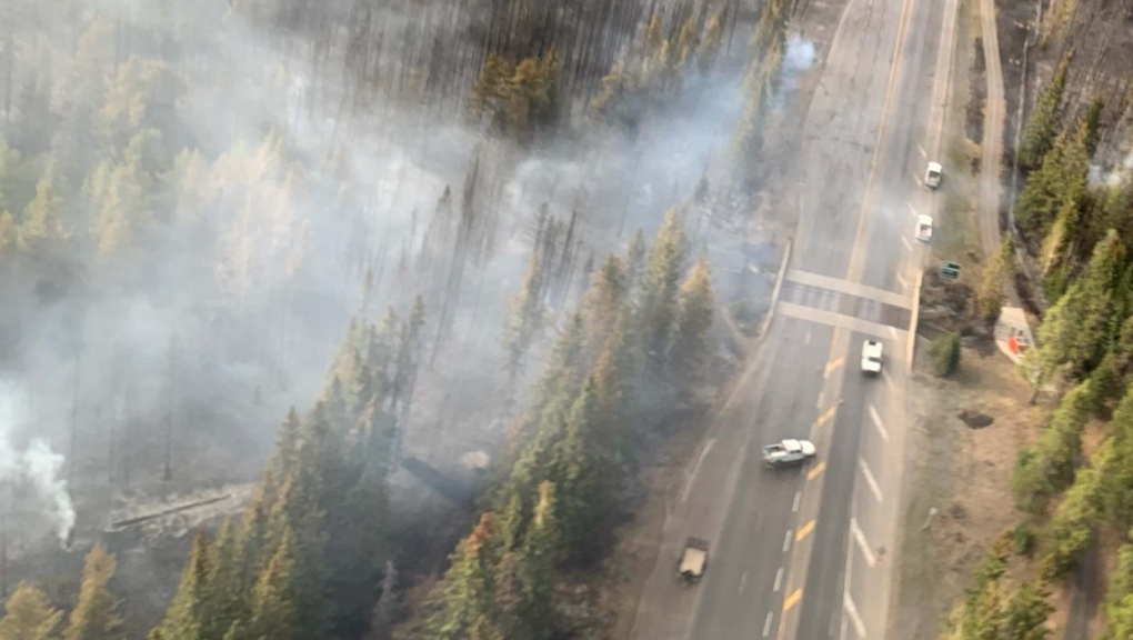 Banff fire update: Prescribed burn at Compound Meadows 'being held'
