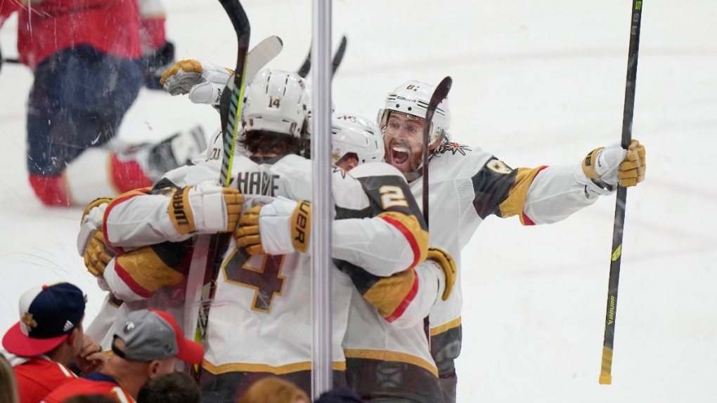 Vegas Golden Knights hold off Florida Panthers 3-2, now one win from Stanley Cup title