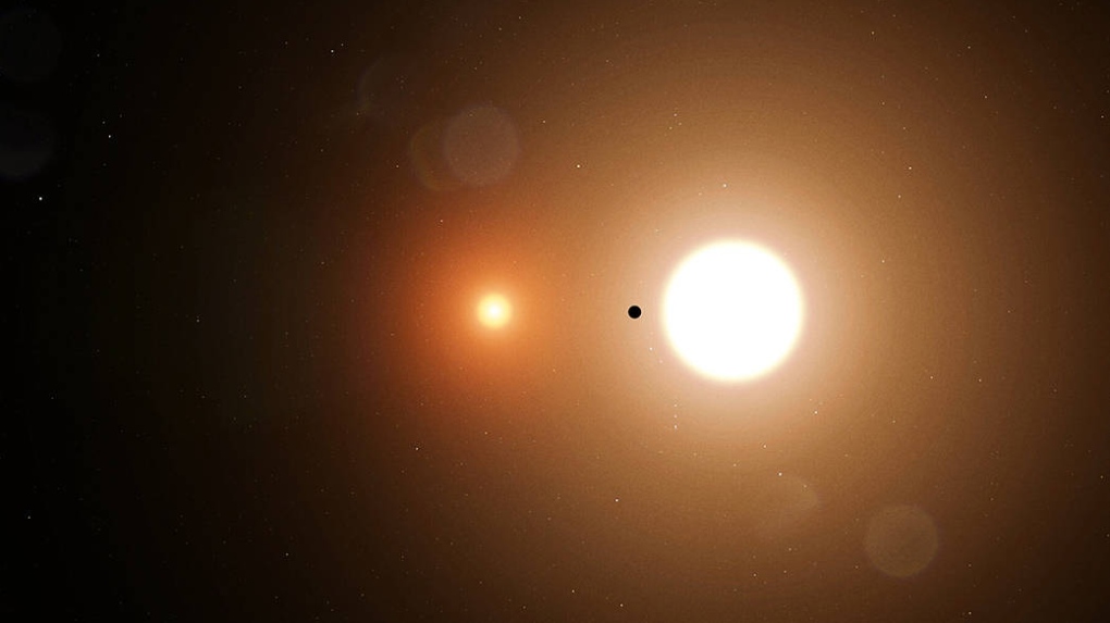 Real-life Tatooine: Astronomers discover planet orbiting two stars at once