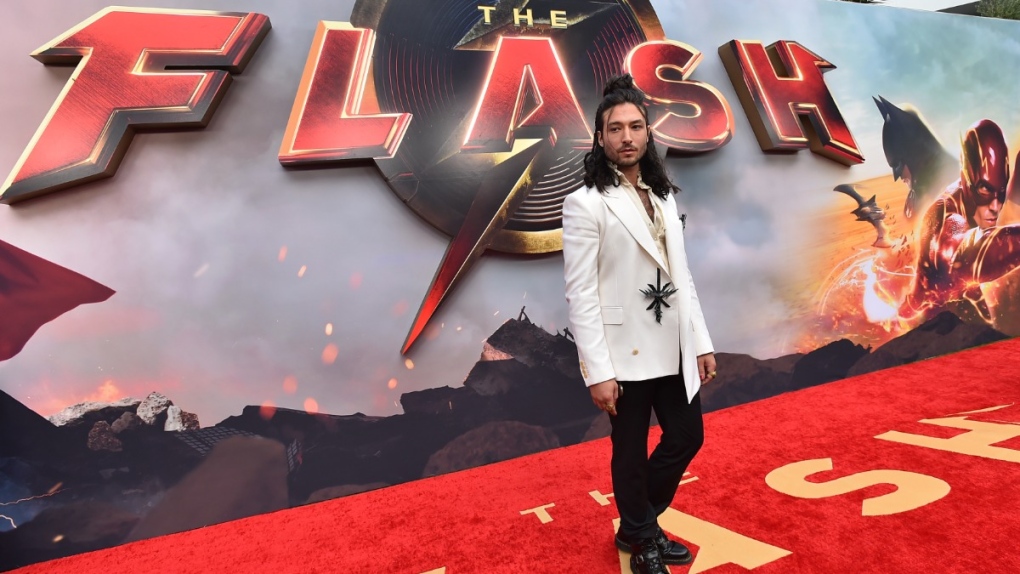 Ezra Miller thanks supporters for their ‘grace’ at ‘The Flash’ premiere