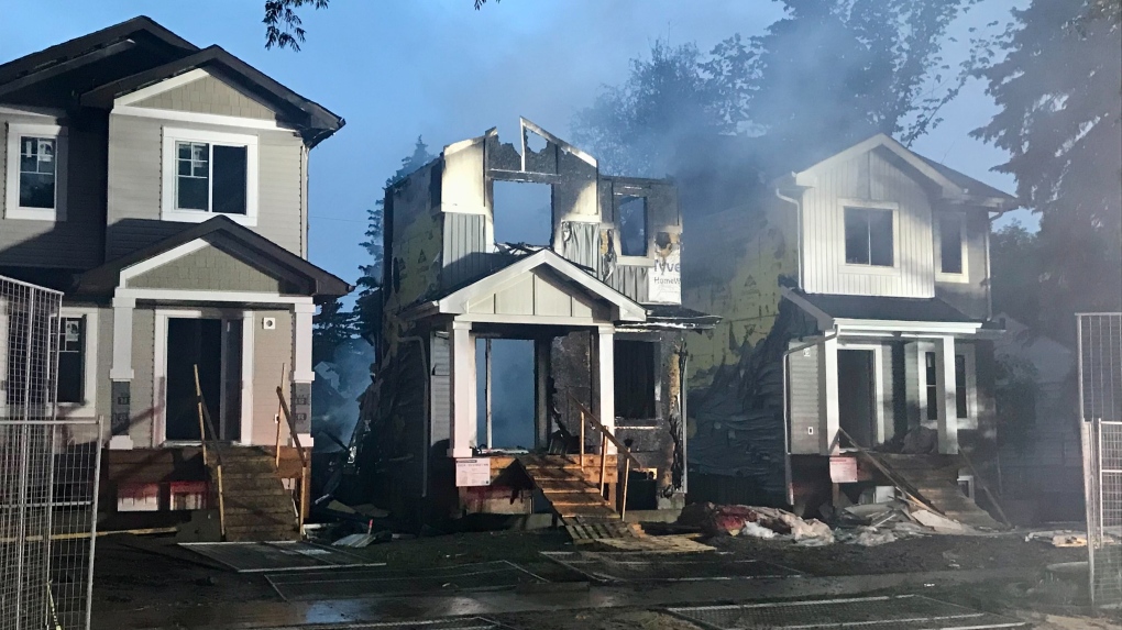3 properties damaged in northeast Edmonton fire