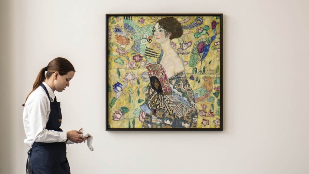 Klimt portrait ‘Lady with a Fan’ up for sale with US$80M estimate