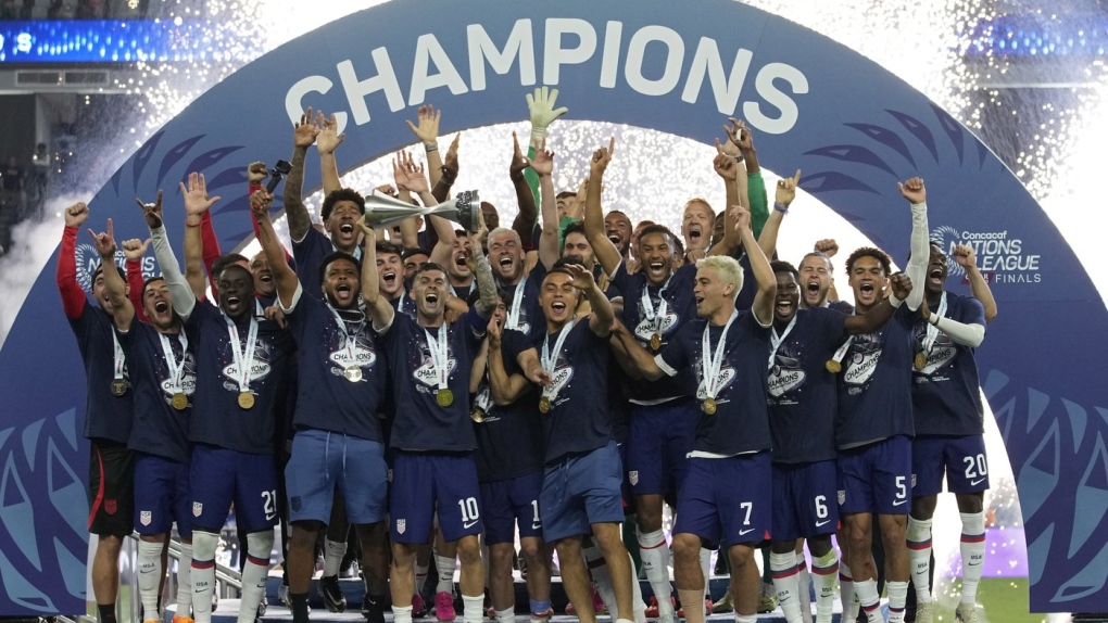 U.S. beats Canada 2-0 to win CONCACAF Nations League on goals by Balogun and Richards