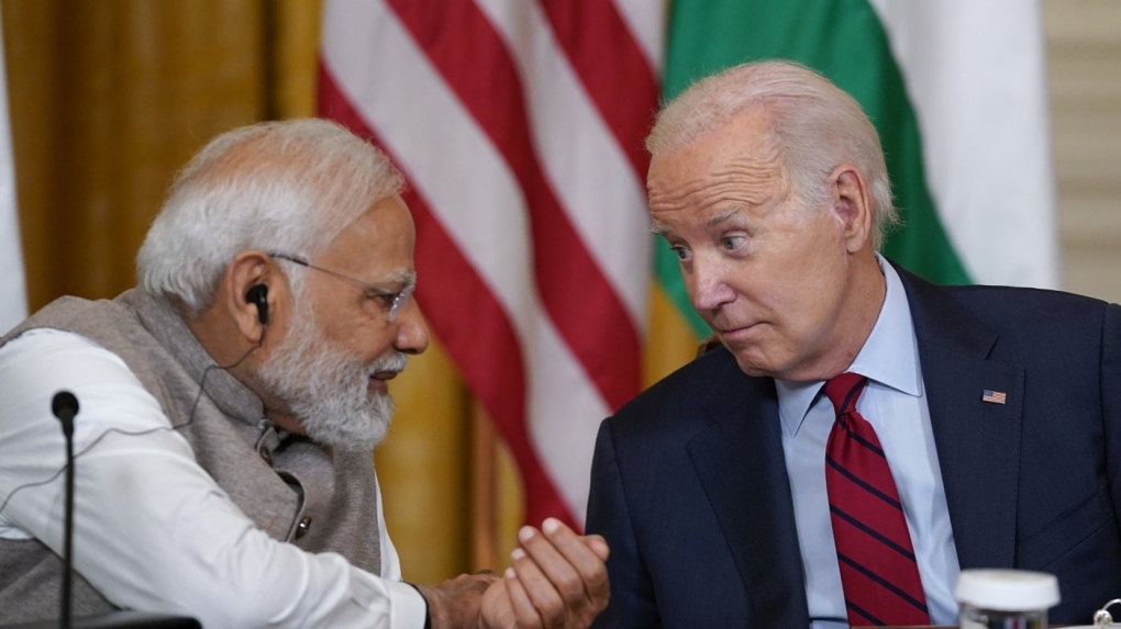 Biden and Modi meet Apple, Google CEOs and other executives as Indian premier wraps state visit