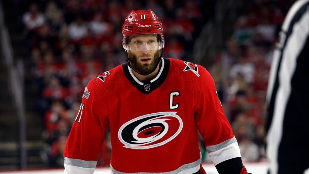 Hurricanes re-sign captain Jordan Staal to a 4-year contract worth US$11.6 million