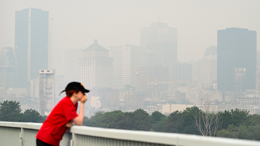 Montreal has poorest air quality in the world due to wildfire smoke