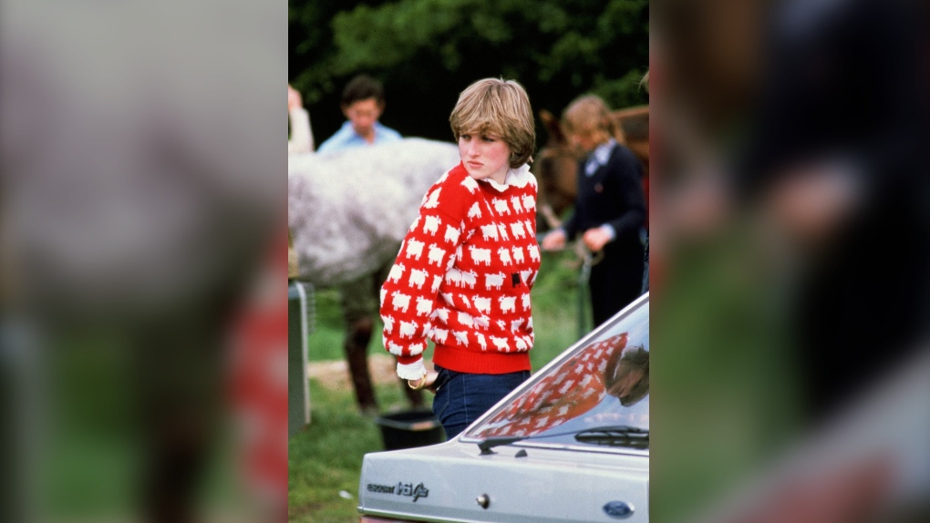 Princess Diana’s famous ‘black sheep’ sweater is going up for auction