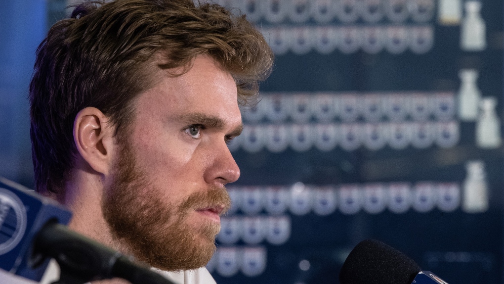 Connor McDavid no fan of NHL's themed jerseys ban after Pride