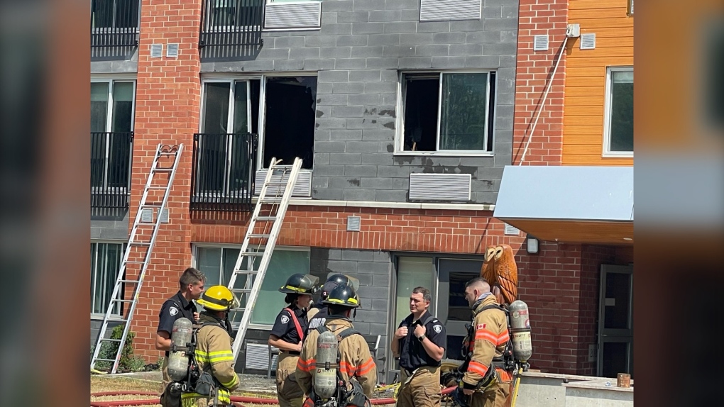 London Fire Department called to west London, Ont. apartment twice