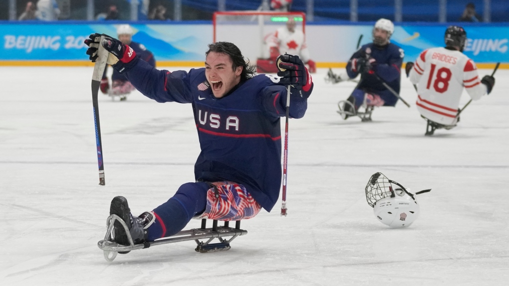 U.S. beats Canada 6-1, nets World Para hockey gold