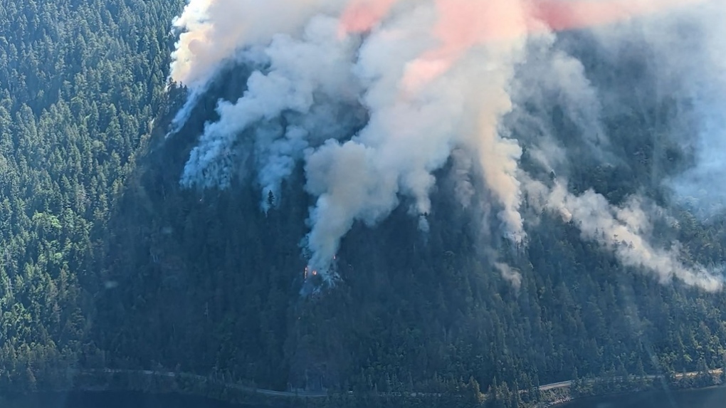 B.C. Wildfire Service says lightning-caused fires in the forecast for Vancouver Island