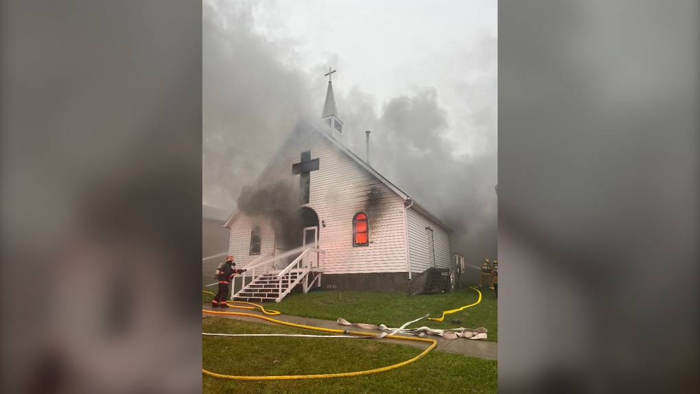 RCMP investigating Canada Day church fire in Lac La Biche