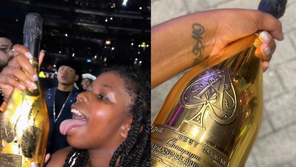 Jay-Z gifts Beyoncé fan $400 champagne at Toronto concert