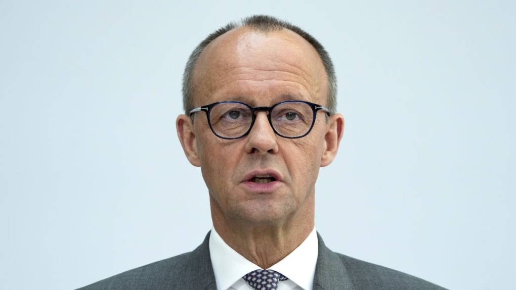 German opposition leader takes aim at migration, but largely rules out working with far right