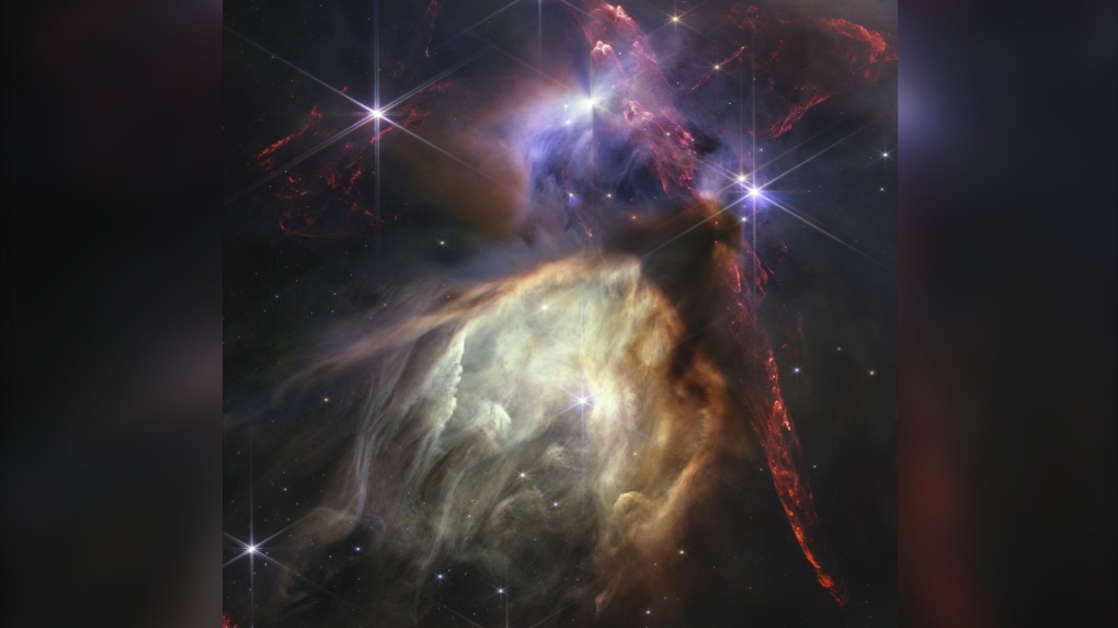 Webb Space Telescope reveals moment of stellar birth, dramatic close-up of 50 baby stars