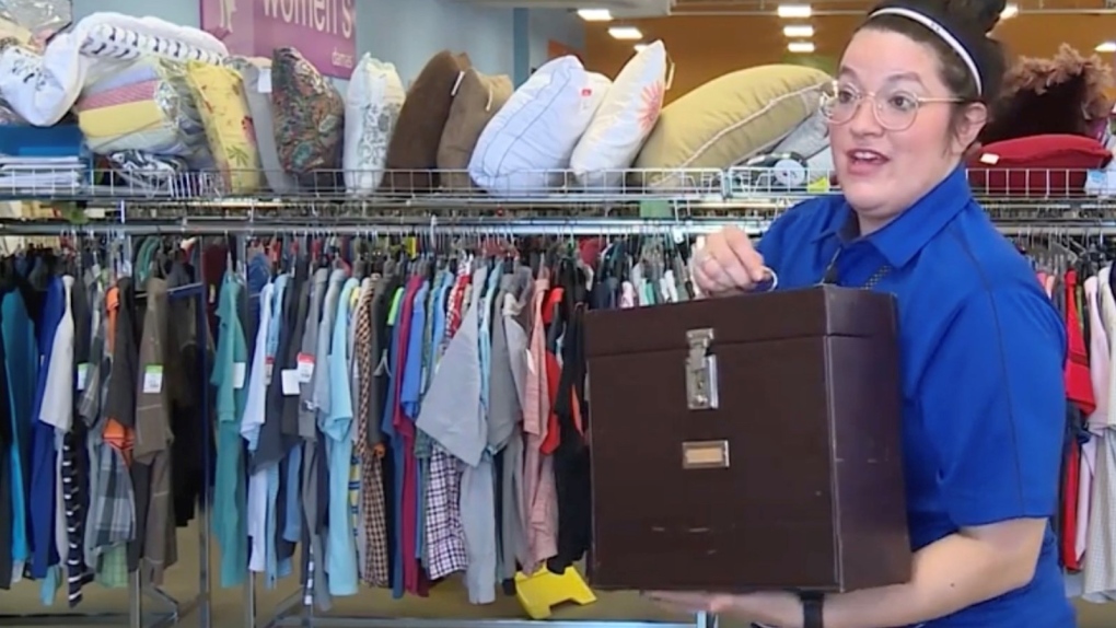 Goodwill employee finds hidden treasure dating back to WWII
