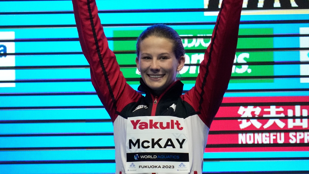 Canadian diver McKay claims bronze at World Aquatics Championships in Japan