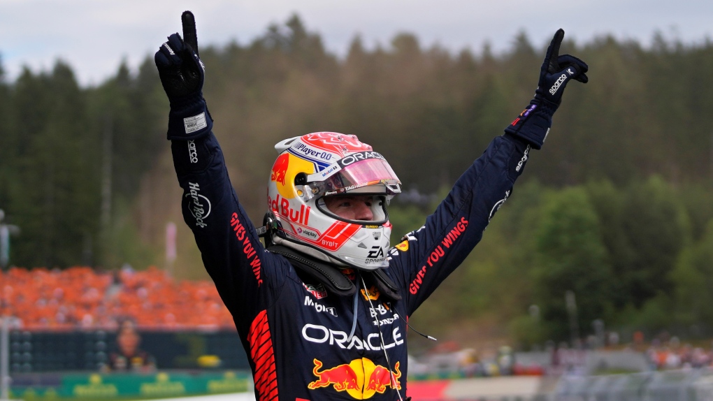 Red Bull driver Max Verstappen stays on track for F1 title after winning chaotic Austrian GP