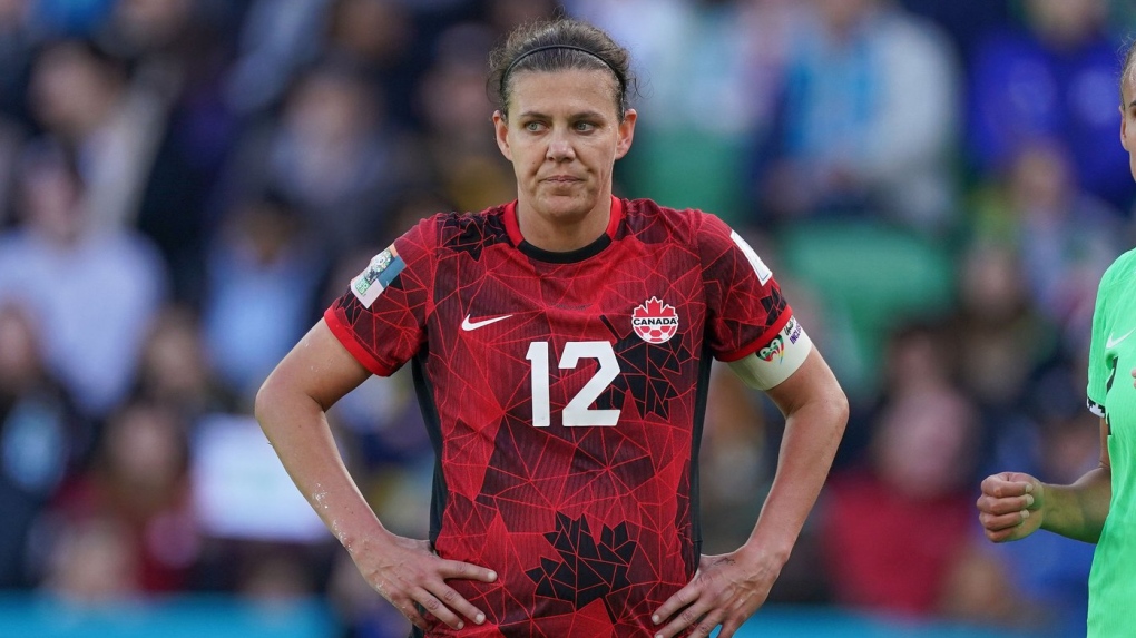 Captain Christine Sinclair starts on bench for Canada against Ireland at World Cup