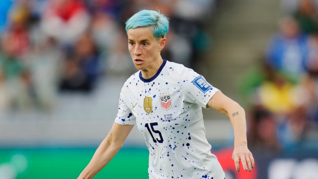 U.S. veteran Megan Rapinoe adjusts to new role at Women’s World Cup while savouring final days in spotlight