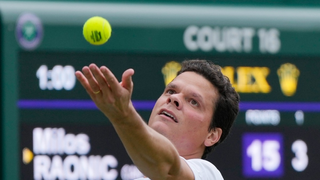 Canada’s Raonic a winner in Grand Slam return, beats Novak in Wimbledon opener