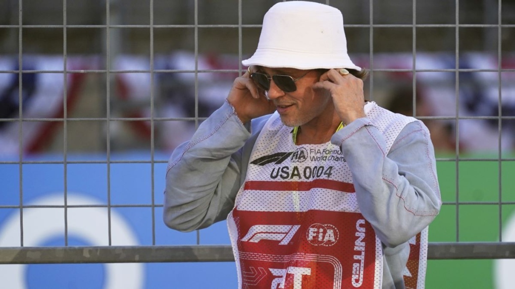 Formula One welcomes Brad Pitt but is wary of protesters at British Grand Prix