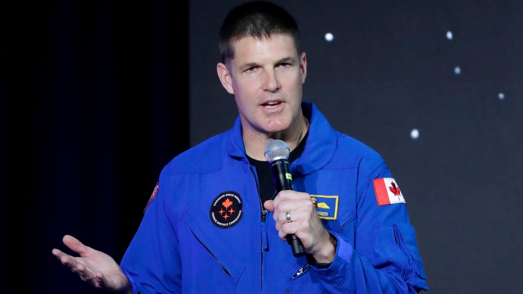 ‘Don’t fall off the horse’: Canadian astronaut Jeremy Hansen leading Stampede parade
