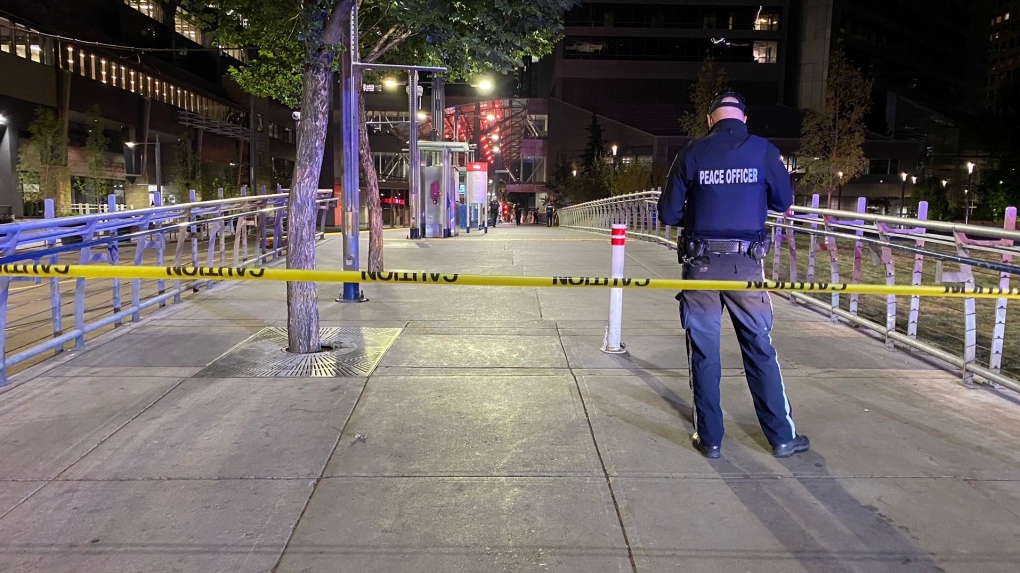 CPS investigation at downtown CTrain station