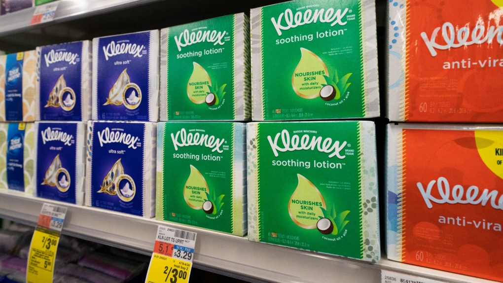 Kleenex-tissues zullen in Canada met nostalgie leven: retailanalist
