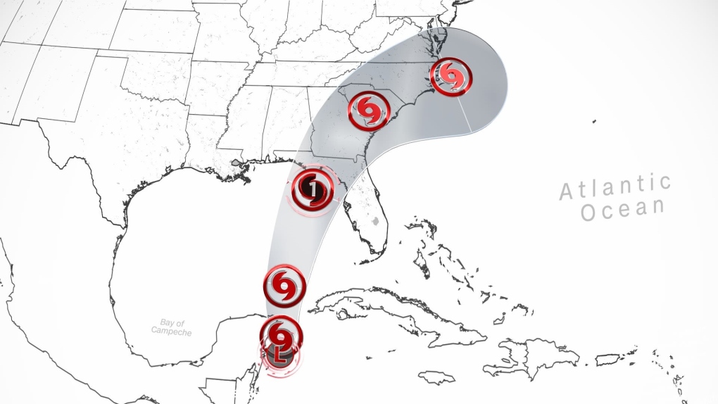 Tropical system could threaten the Gulf Coast and Florida this week