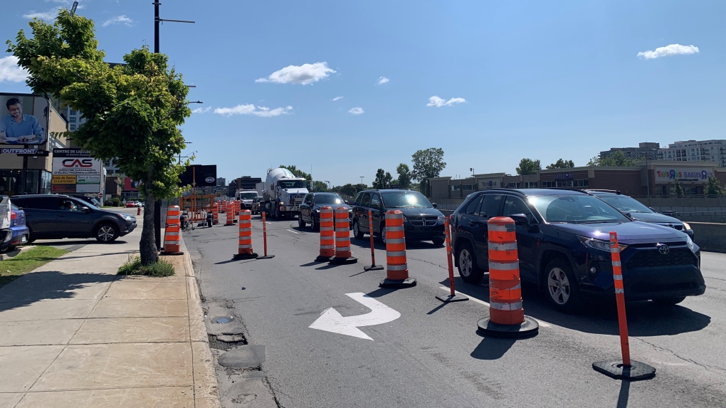 Montreal mystery roadwork: Orange cones, lane closed, traffic chaos - but why?