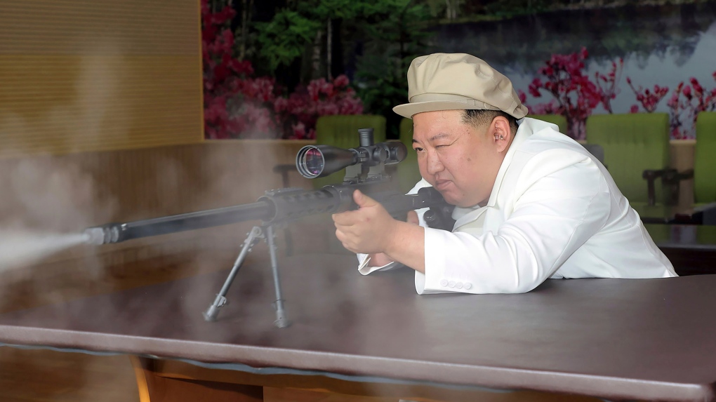 North Korean leader Kim tours weapons factories and vows to boost war readiness in face of tensions