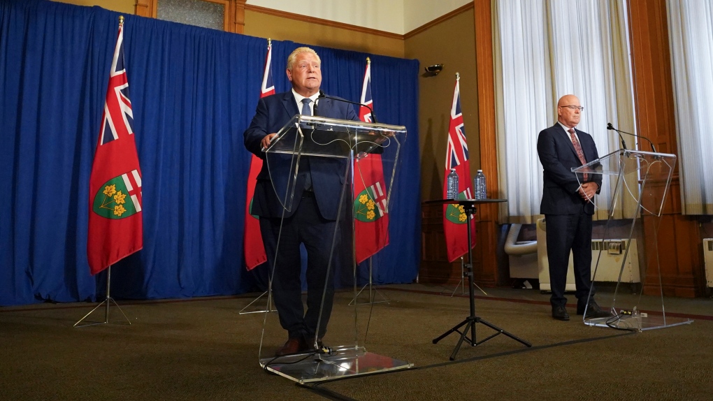 Ontario Premier Doug Ford and Housing Minister Steve Clark to make an announcement Friday