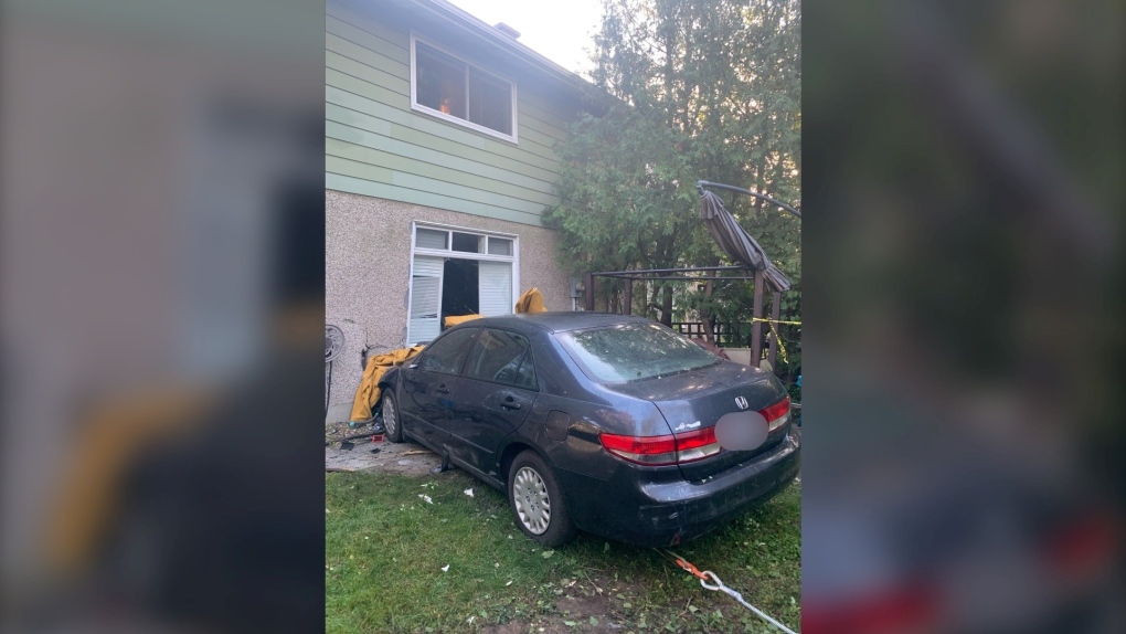 'We thought maybe it was an earthquake': Car crashes into a home in Ottawa's south end