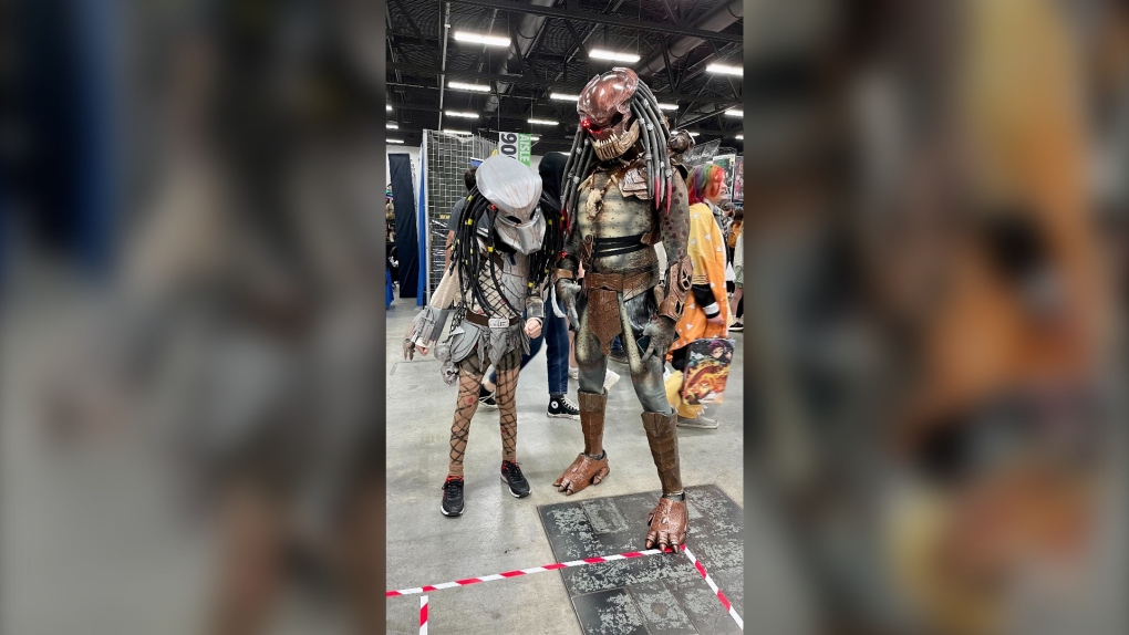 Cosplay on exhibit at Edmonton Comedian and Entertainment Expo