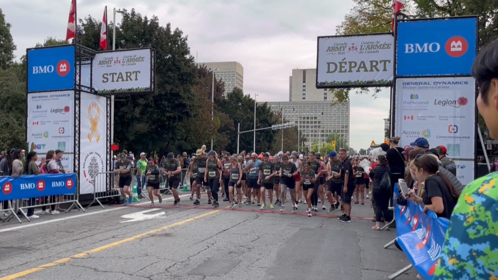 Canada Army Run brings in $200,000 to support Canadian soldiers and veterans