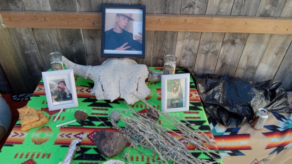 Family of Calgary man who was fatally stabbed at Marlborough Station holds vigil, calls for increased transit security