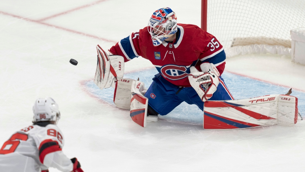 Devils beat Canadiens for 10th win in a row