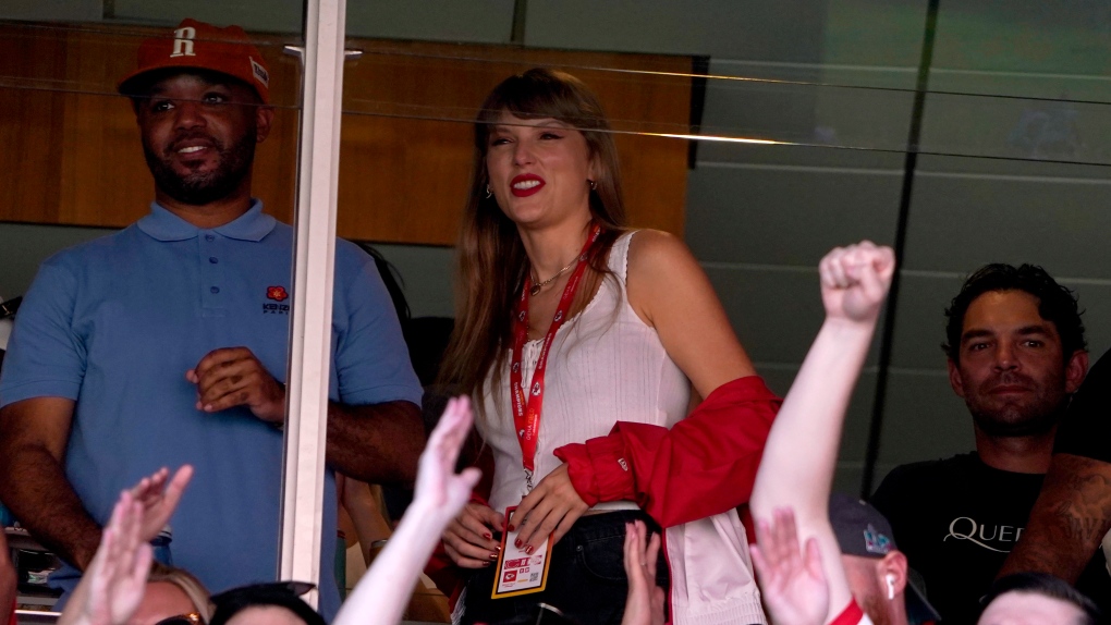 Taylor Swift is a fan and suddenly, so is everyone else. Travis Kelce jersey sales jump nearly 400 per cent