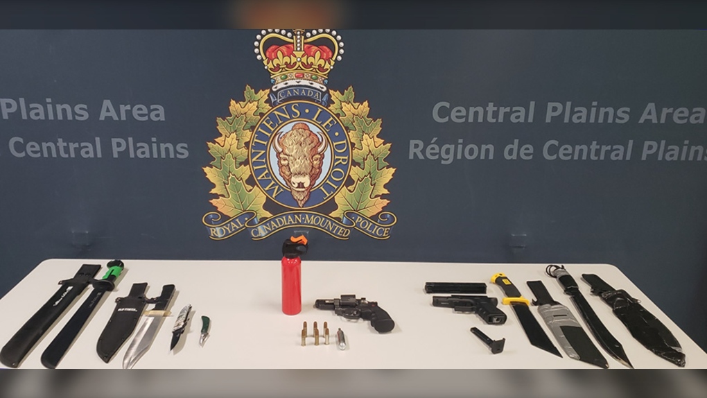 High school students charged, weapons seized: Manitoba RCMP