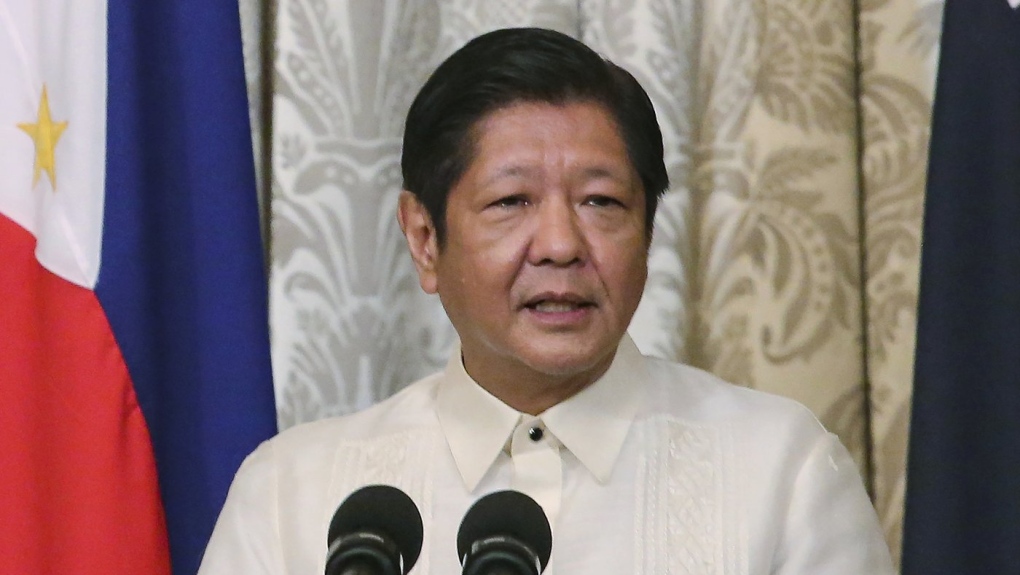 Philippine President Ferdinand Marcos Jr. speaks during a joint press statement with Australia's Prime Minister Anthony Albanese at the Malacanang palace in Manila, on Sept. 8, 2023. (Earvin Perias/Pool Photo via AP, File)