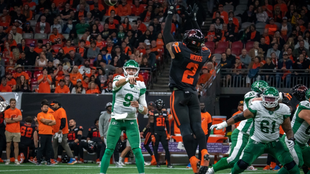 Riders lose fourth straight to Lions