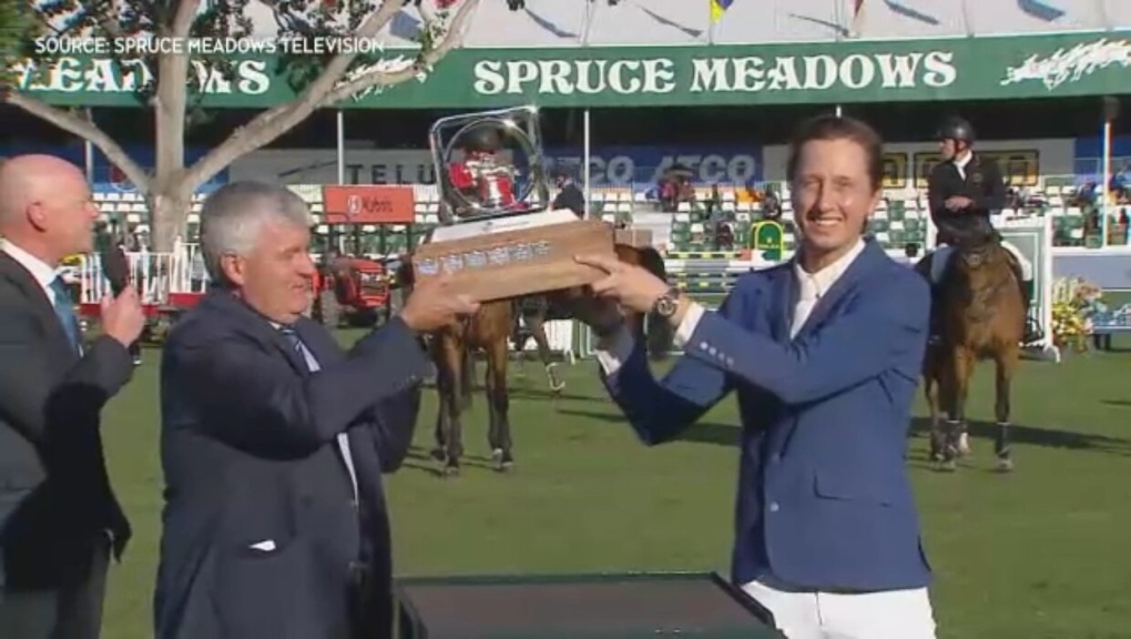 Martin Fuchs takes home first in Tourmaline Oil Cup at Spruce Meadows