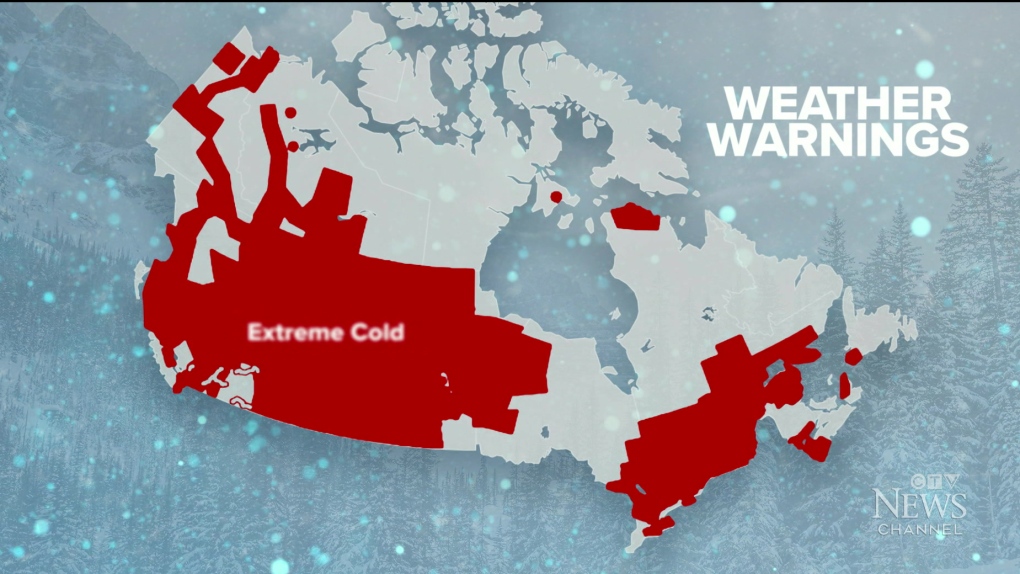 Winter weather: extreme cold warnings cloak the Prairies
