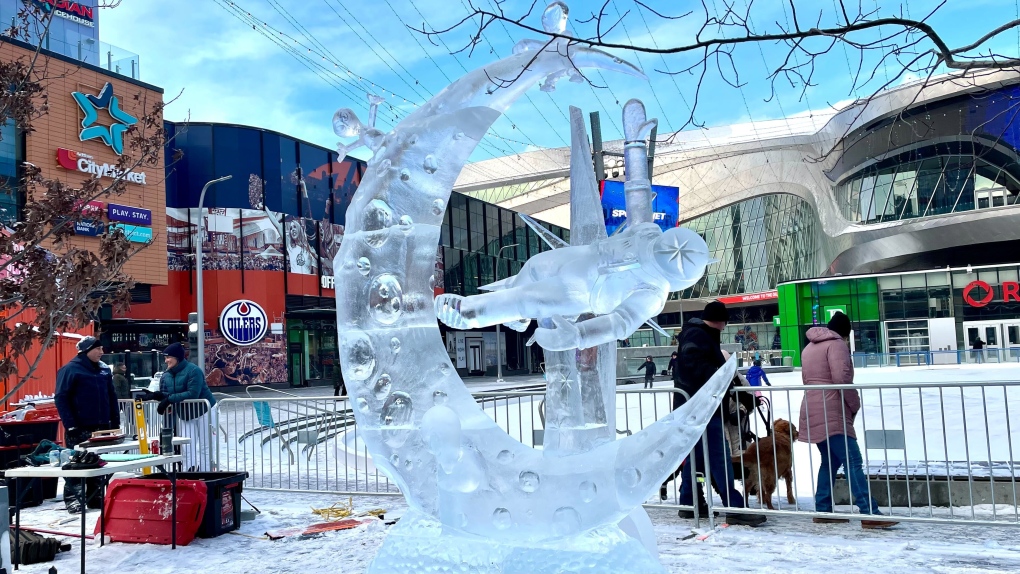 Chiseled ice carving competition returns to Ice District